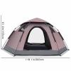 ZPRYZHD Camping Tent, auto Set up Instant Snow Camping Tent, Outdoor Camping Instant Cabin Tent, Suitable for Camping Trips and Outdoor Parties (Color : Green) view 2