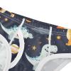 ALAZA Dinosaur Space Solar System Boys' Briefs Soft Underwear Available in Sizes 3t Multicolor view 4