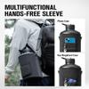 Coolplus Gallon Water Bottle Insulated with Straw, Water Jug 128 oz Stainless Steel Double-Walled Vacuum Metal Large Flask With Carry Sleeve for Sports Gym Outdoor, Keep Cold 48 Hrs, Black view 4