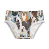 ALAZA Hipster Dog Puppy Boys' Briefs Soft Underwear Available in Sizes 6y Multicolor view 1