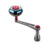 Livre 11246 Power 93 Daiwa 6000-8000 (New 18000-20000) Titanium Plate + Red G PW93-D680-TIR [Large Spinning Reel, Custom Handle] view 1