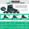 PAPAISON Inline Skates with Protective Gear Set view 4