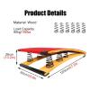 ERoomQ Pro Gymnastics Springboard for Home, Heavy Duty Arts Springboard with Anti-Slip Felt for Vault Gymnastics Beam for School Home Gym view 2
