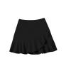DREAM BUS 2 Pack Girls Skirts Built in Shorts Little Kid Tennis Skorts Toddler Girl Athletic Skorts Flowy Skirts Black/White view 3