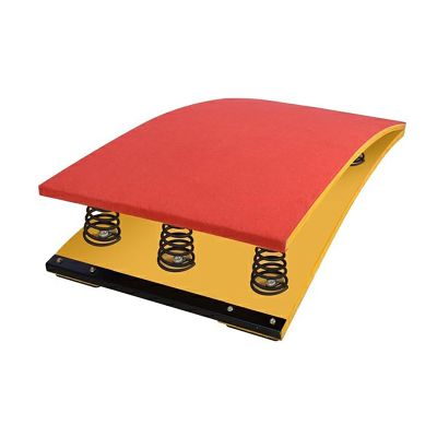 ERoomQ Pro Gymnastics Springboard for Kids & Adult, High Bounce Springboards Improving ing Skills, Curved Spring Board for Home/Sports Club (Size : 4 SPRINGS120X60X26CM)
