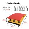 ERoomQ Pro Gymnastics Springboard for Kids & Adult, High Bounce Springboards Improving ing Skills, Curved Spring Board for Home/Sports Club (Size : 4 SPRINGS120X60X26CM) view 3