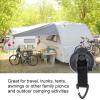 4PCS Suction Cup Hooks,Heavy Duty Suction Cups,Car Tent Suction Cup High Strength Light Weight Easy Install Portable Suction Cups for Awning Tents Camping Tarp view 3