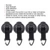 4PCS Suction Cup Hooks,Heavy Duty Suction Cups,Car Tent Suction Cup High Strength Light Weight Easy Install Portable Suction Cups for Awning Tents Camping Tarp view 4