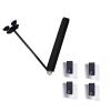 Elitix Wing Chun Dummy Wall Mounted Boxing Spinning Bar Speed Trainer with Screw Nails, Chinese Kung Fu Training Arm Pads Stand, Wing Tsun Dummy Techniques Tool view 2