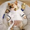 Dog Bathrobe Towel Lightweight, Super Cute Fast Drying Bathrobe for Dogs Super Absorbant Dog Robe Adjustable Dog Towels (Medium) view 2