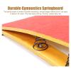 ERoomQ Children's Hardwood Gymnastics Springboard, Portable Curved Gymnastics Springboard with Steel Springs and Foot Pads Suitable for Homeschooling view 3