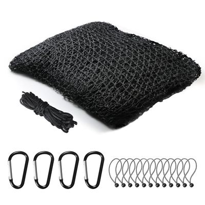 Sports Netting,Golf Practice Net Hitting Net with 33Feet Nylon Rope Also for Baseball, Hockey, Soccer, LAX and More - 10x10ft/10x15ft/10x20ft/10x25ft/10x30ft/10x40ft/10x55ft