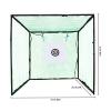 Golf Hitting Cage, Swing Practice Mat for Indoor Outdoor, Golf Practice Net, for Full Swing Chipping Practice Indoor Outdoor view 2