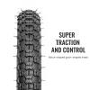 2-Pack Kids Bike Tires Set: Hycline 16x2.125 Inch (57-305 mm) Folding Replacement Puncture-Resistant Bicycle Tires and Pair 16-inch Inner Tubes with Tire Levers for BMX, MTB or Kids Children Racing view 4