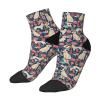 Xsovgoi Boxer Dogs Rose Flower Floral Low Cut Ankle Socks 11 No-Show Socks Moisture-Wicking Socks For Men Women view 2