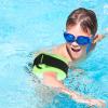 DULRLLY Foam Aquatic Cuffs Set of 2 Water Aerobics Weights Float Ring Swimming Ankle Bands Fitness Exercise Set Ankles Arms Belts Pool Exercise Equipment for Swimming Pool Fitness Training(Green) view 2