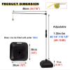 WeBert Jump Measurement Tester Fitness Vertical Jump Tester 4ft-9.8ft, Portable Jumping Trainer Physical Training Pole for School Students, Sports Basketball Measuring Device view 2