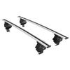 accessorypart Compatible with Toyota Aygo 2005-2014 ACE-4 Car Roof Rack Cross Bar Grey Aluminium 2 Bars view 1