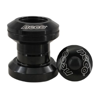 DJC Bike Headset 30mm 1" Threadless 1 Inch EC30 / 25.4 EC30 / 27mm 27 26.4 26.4mm Height 29mm External Bearing Steel Headsets (Silver, 26.4mm)