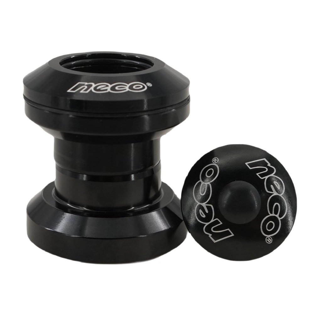 DJC Bike Headset 30mm 1" Threadless 1 Inch EC30 / 25.4 EC30 / 27mm 27 26.4 26.4mm Height 29mm External Bearing Steel Headsets (Silver, 26.4mm)