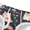 ALAZA Shiba Inu Dog Flower Cartoon Boys' Briefs Soft Underwear Available in Sizes 3t Multicolor view 4