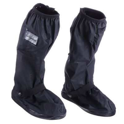 GANAZONO 1pair Unisex Rain Boot Covers Cycling Shoe Protector for Men and Women High Tube Design and Thick for Rain and Use s