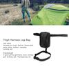 Thigh Corset Bag, PU Leather Waterproof Thigh Bag, Large Capacity Stable Women's Thigh Corset Bag for Daily Outdoor Use(Black) view 2