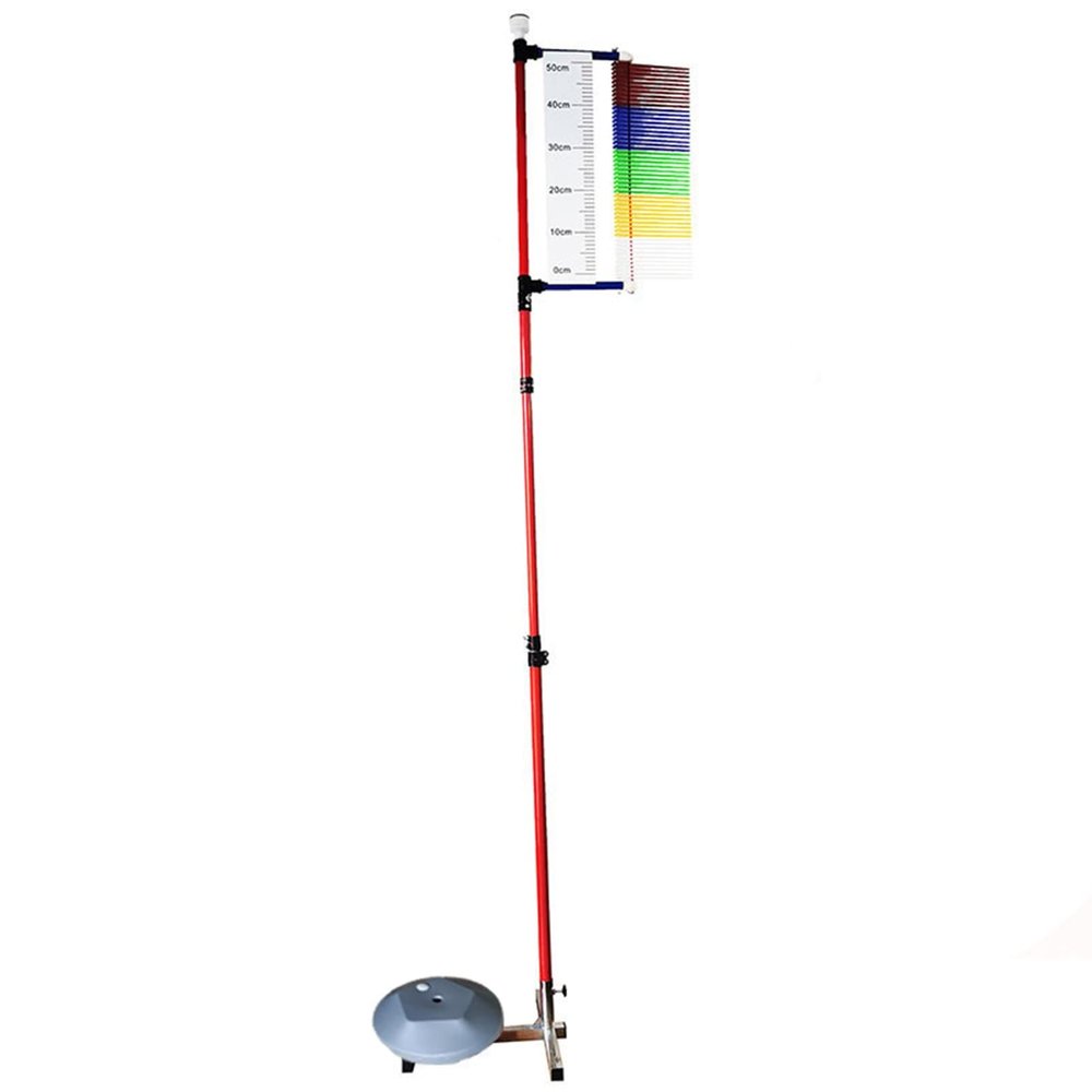 WeBert Jump Measurement Tester Portable Vertical Jump Tester 3.9 Ft - 11.5 Ft, Jumping Measuring Device Adjustable Height, Basketball Touching Training Equipment for School