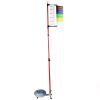 WeBert Jump Measurement Tester Portable Vertical Jump Tester 3.9 Ft - 11.5 Ft, Jumping Measuring Device Adjustable Height, Basketball Touching Training Equipment for School view 1
