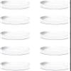 10Pcs Acrylic Display Stand Clear Ring Baseball Stands Round Display Stand for Golf Ball, Baseball, Softball, Tennis Ball, Spheres, Marbles, Collections, Memorabilia Display and Storage( Small ) view 1
