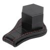 SPYMINNPOO Pool Chalk Holder, Magnetic Billiard Chalk Holder Aluminum Alloy with Leather Clip Portable Pool Chalk Box for Snooker Accessories view 1