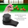 SPYMINNPOO Pool Chalk Holder, Magnetic Billiard Chalk Holder Aluminum Alloy with Leather Clip Portable Pool Chalk Box for Snooker Accessories view 3