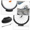 VANZACK Professional Bike Wheel Fixing Stand Bike Front Wheel Holder for Cycling Training view 2