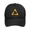 Gdiebdid Gracie Jiu Jitsu Hat Adult Mesh Baseball Cap Trucker Sun Visor Outdoor Sports Cap for Men Women Black view 1