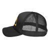 Gdiebdid Gracie Jiu Jitsu Hat Adult Mesh Baseball Cap Trucker Sun Visor Outdoor Sports Cap for Men Women Black view 3