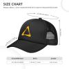 Gdiebdid Gracie Jiu Jitsu Hat Adult Mesh Baseball Cap Trucker Sun Visor Outdoor Sports Cap for Men Women Black view 4