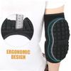 Hoement Ergonomic Elbow Pads Adult Sports Arm Sleeves Breathable Elbow Brace for Weightlifting view 4