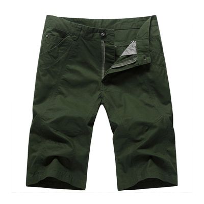Men's Cargo Lightweight Shorts Outdoor Multi Pockets Golf Short Athletic Workout Casual Short Pant (Green,35)