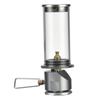 Hperu Gas Camping Light,BRS-55 Camping Lamp Gas Lighting Lamp Tent Gas Lighting Candle Light Portable Outdoor, Silver