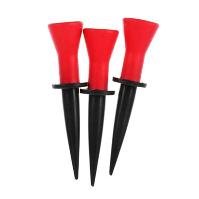 Milisten 3pcs Golf Holder Elastic Tees for Driving Range Soft Lightweight Golf Supplies for Training and Practice