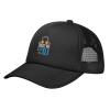 Gdiebdid Trust Me I'm The Dj Hat Adult Mesh Baseball Cap Trucker Sun Visor Outdoor Sports Cap for Men Women Black view 2