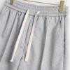 Men's Lightweight Summer Beach Shorts Elastic Waist Casual Short Pants Casual Classic Fit Drawstring Sports Short (Grey,Medium) view 2