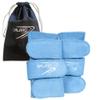 QALARO Suede Wrist Supports (Pair) with Bag | Gymnastics, Acrobatics, Cheer Adjustable Wrist Guards | Wrist Injury Prevention | Wrist Support Brace | Hand Wraps view 1