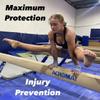 QALARO Suede Wrist Supports (Pair) with Bag | Gymnastics, Acrobatics, Cheer Adjustable Wrist Guards | Wrist Injury Prevention | Wrist Support Brace | Hand Wraps view 4