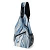ZJCDPBR Sling Bag Marble Texture Printed Sling Backpack Multipurpose Crossbody Shoulder Bag Urban Outdoor Travel Hiking Daypack for Women Men, 38x20cm view 1