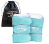 QALARO Suede Wrist Supports (Pair) with Bag | Gymnastics, Acrobatics, Cheer Adjustable Wrist Guards | Wrist Injury Prevention | Wrist Support Brace | Hand Wraps view 1