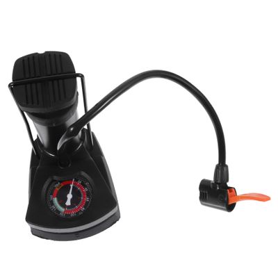 Milisten Pump Portable High-Pressure Tire Inflator for Motorcycles and Electric Vehicles Versatile Foot-Pedal Design Pressure Gauge for Easy Inflation