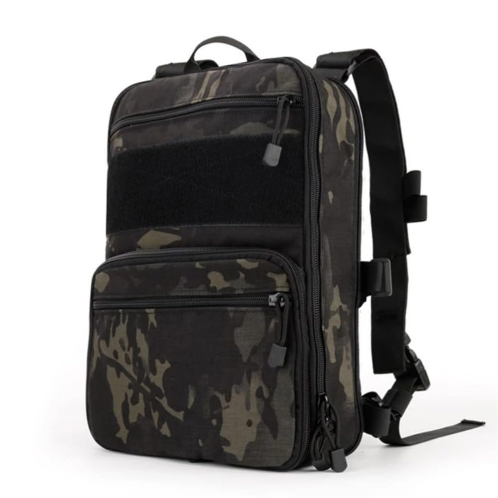 ACEXIER Flatpack Tactical Backpack Multi-purposed Rucksack Military Airsoft Utility MOLLE Bag Paintball
