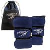 QALARO Suede Wrist Supports (Pair) with Bag | Gymnastics, Acrobatics, Cheer Adjustable Wrist Guards | Wrist Injury Prevention | Wrist Support Brace | Hand Wraps view 1