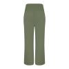 Flowy Pleated Beach Pants for Women Summer Casual High Waist Wide Leg Palazzo Pants Comfy Loose Pajama Lounge Pants view 4